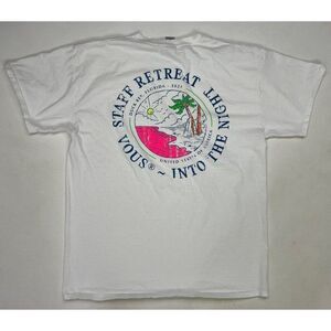 Vous Church Duck Key Florida Retreat Graphic T-shirt Men Large Short Sleeve